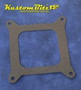Carb Gasket Holley Style paper gasket - Square bore 4 Barrel Open