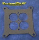 Carb Gasket Holley Style paper gasket - Square bore 4 Barrel 4 hole