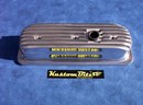 Chevy V6 Finned Valve Covers - Polished