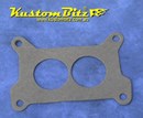 Carb Gasket Holley Style paper gasket - Square bore 2 Barrel 2 hole