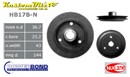 Holden 6 cyl 138 Grey motor FJ to EJ [13A section pulley] Powerbond Harmonic Balancer - OEM Replacement