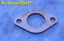 Hot Rod Chassis Crossmember Front Plate - 43 OD Tube, Diamond Round, 8mm thick