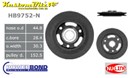 Holden 6 cyl 2.8, 3.3 ltr Blue Black motor Powerbond Harmonic Balancer - OEM Replacement