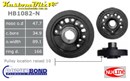 Ford 302, 351 Cleveland V8 Powerbond Harmonic Balancer - OEM Replacement