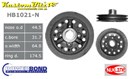 Ford 6 cyl 4.1 ltr crossflow & EFI Powerbond Harmonic Balancer XF onwards - OEM Replacement