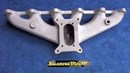 Ford cross flow engine 2 barrel manifold - Holley Flange