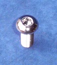 Kustom Bitz - Button Head Socket Screw UNC 1/2 x 1 1/4 inch Polished Stainless Steel