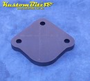 Hot Rod Chassis Crossmember Back Plate - Blank, Triangle, Drop, 12mm thick
