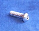 Kustom Bitz - Button Head Socket Screw UNF 5/16 x 1 inch Polished Stainless Steel [fine thread]