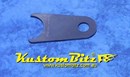 Mild Steel Chassis Bracket Isosceles Triangle LONG to 40mm round tube with 1 x 5/8 hole. 93mm high x 50mm wide