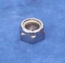 Mirror Topz - Nylock Nut UNF 5/8 inch hand Polished Stainless Steel [fine thread] HALF NUT THIN