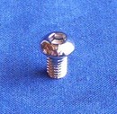 Kustom Bitz - Button Head Socket Screw Metric M6 x 10mm Polished Stainless Steel