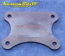 Holden LS2 Engine Mount Plate - blank, Bolt to block, 8mm thick mild steel