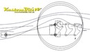 Ladder Bar Diff Bracket Shape 1 ~ SHORT - 76mm Diff Tube, 5/8 bolts 150mm apart, 71mm in front, top hole 45mm above axle CL