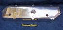 Ford crossflow 4.1 super tall alloy valve cover - Panel Top Polished