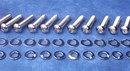 Holden 6 Cyl Bolt Kit 186 & 202 - suits AussieSpeed Side Plates Polished Stainless Steel [Button Heads]