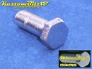 Chrome Bolt Mirror Topz - Hex Head UNF 3/8 x 1 inch long [Fine Thread]
