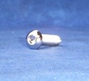 Kustom Bitz - Button Head Socket Screw UNC 1/4 x 1 inch Polished Stainless Steel
