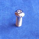 Kustom Bitz - Button Head Socket Screw Metric M8 x 20mm Polished Stainless Steel