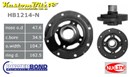 Ford 351 [5.8ltr] EFI Windsor V8 Powerbond Harmonic Balancer 4 Bolt 50 oz. in. [Raised pulley location] - OEM Replacement