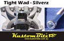 Ford Cleveland V8 Bolt Kit - Inlet Manifold TFC air gap high rise single plane alloy [KustomBitz - Silverz]