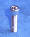 Kustom Bitz - Hex Socket Cap Screw UNF 5/16 x 1 1/4 inch Polished Stainless Steel [fine thread]