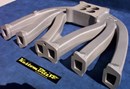 Chrysler Slant six 4 barrel manifold - Holley Flange