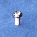 Kustom Bitz - Button Head Socket Screw UNC 1/4 x 3/4 inch Polished Stainless Steel
