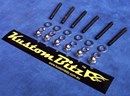 Ford Windsor V8 Bolt Kit - Valve Cover Alloy & 12mm Spacer [KustomBitz]