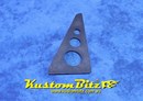 General Purpose Mild Steel Gusset 100 x 60 right angle triangle - Weld on Gussets