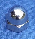 MirrorTopz - Dome Cap Acorn Nuts UNF 1/2 inch Polished Stainless Steel