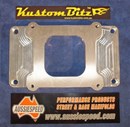 GM471 Blower 4 barrel carb adaptor - Holley Flange