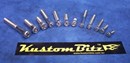 Ford Windsor V8 Bolt Kit - Valve Cover Alloy [KustomBitz]