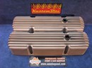 Chevy V8 Finned Small Block Chev Valve Covers - Brushed Fins Raw Casting