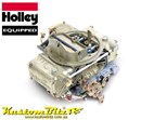 Holley 4 barrel carb 465 cfm vac sec manual choke - side hung float fuel bowls - original style
