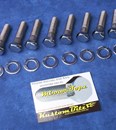Holden 6 Cyl Bolt Kit 186 & 202 Bolt Kit - Complete Engine Dress up kit Polished Stainless Steel [MirrorTopz]