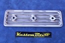 Holden 6 Cylinder 186 202 Red, Blue & Black motor Side Plate finned - Polished
