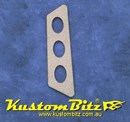 Roll Bar / Roll Cage to Body tie in plate - Thin Flat Tappered 30 to 35 mm