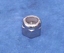 Mirror Topz - Nylock Nut UNF 9/16 inch hand Polished Stainless Steel [fine thread]