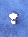 Mirror Topz - Hex Head UNC 3/8 x 3/4 inch hand Polished Stainless Steel Bolt