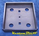 Leaf Spring Diff Lower Clamp Plate - Holes suit Diff tube diameter of 71mm & a Spring width of 54mm