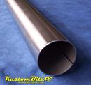 Exhaust Tube 3 1/2 inch 304 Stainless Steel - Straight Length 1 Meter long