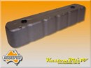 Holden 6 Cylinder Rocker Cover 186 202 Red, Blue & Black motor - Tear Drops Raw Shot Blasted