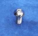 Kustom Bitz - Button Head Socket Screw UNC 3/8 x 3/4 inch Polished Stainless Steel