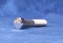 Mirror Topz - Hex Head UNC 3/8 x 2 inch hand Polished Stainless Steel Bolt
