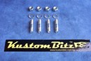 Carby Bolt Kit - Standard 1 inch high Carburettor Studs [KustomBitz Silverz]