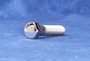 Mirror Topz - Hex Head UNC 7/16 x 1 1/2 inch hand Polished Stainless Steel Bolt
