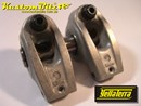 Yella Terra Holden 186 to 202 Red & Blue Motor Roller Rockers - Street Terra 1.5:1 Shaft Type Adjustable ST2031