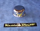 Chrome Oil Breather ~ Push in style Rocker Cover oil cap