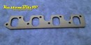 Header Plate Extractor Head Side Flange 10mm - Ford 351 Cleveland 2V Mild Steel - 1 3/4 inch pipes